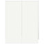 vaskemaskineskab 71x71,5x91,5 cm hvid