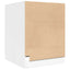 vaskemaskineskab 71x71,5x91,5 cm hvid