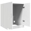 vaskemaskineskab 71x71,5x91,5 cm hvid