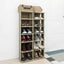 skoskabe 2 stk. 27,5x27x102 cm sonoma-eg