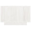 sofabord 50x50x33,5 cm massivt fyrretræ hvid