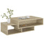 sofabord 105x55x32 cm konstrueret træ sonoma-eg