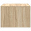 sofabord 50x50x35 cm konstrueret træ sonoma-eg