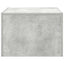 sofabord 50x50x35 cm konstrueret træ betongrå