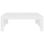 sofabord 100x100x35 cm konstrueret træ hvid