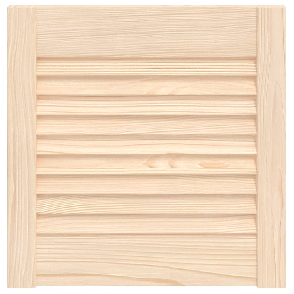 skabslåge 39,5x39,4 cm lameldesign massivt fyrretræ