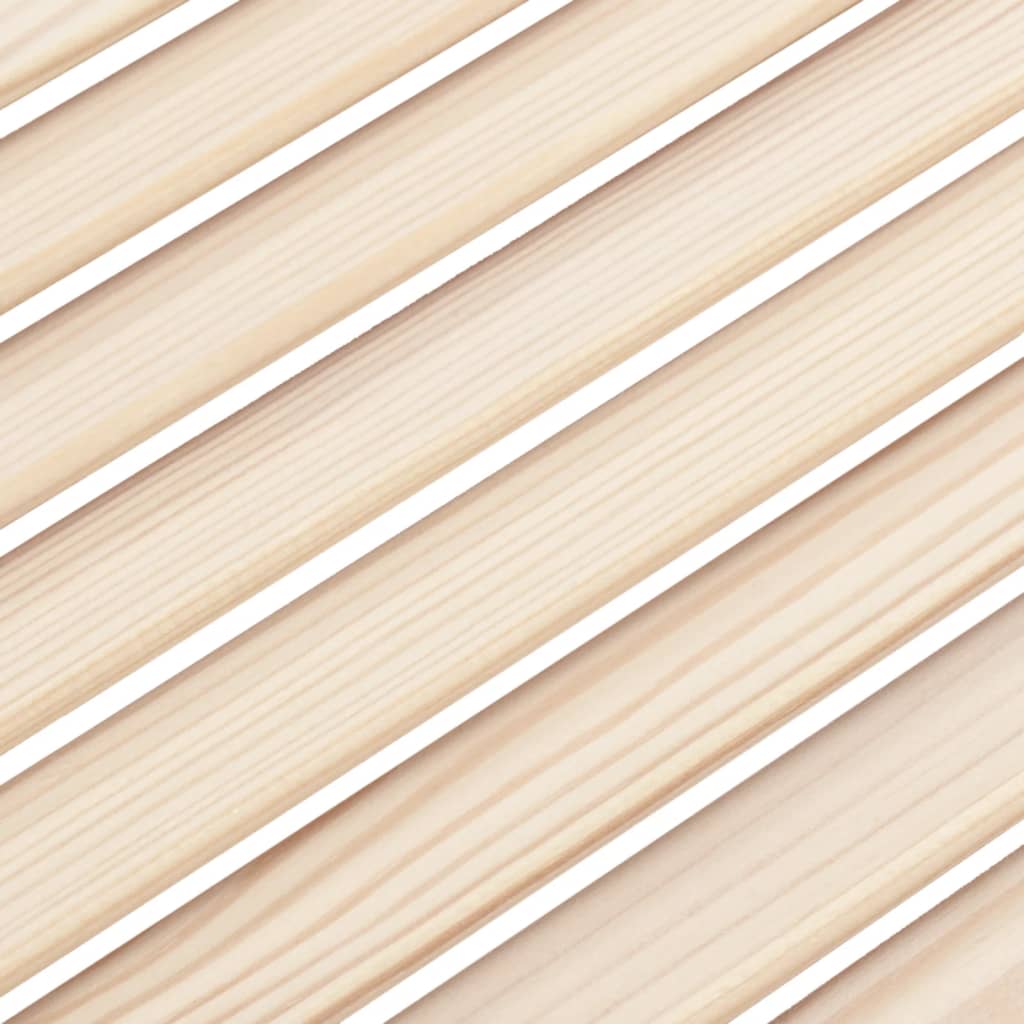 skabslåger 2 stk. 39,5x59,4 cm lameldesign massivt fyrretræ