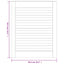 skabslåger 2 stk. 61,5x49,4 cm lameldesign massivt fyrretræ