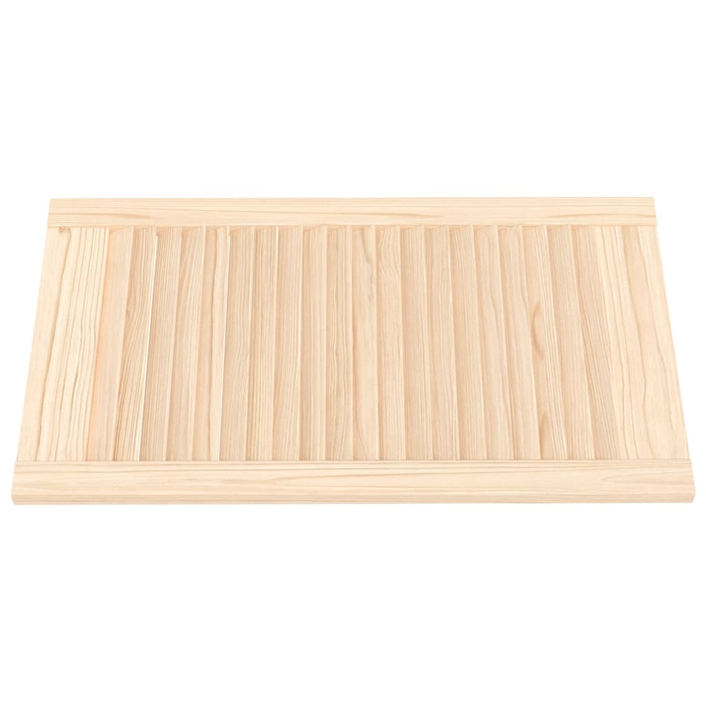 skabslåger 2 stk. 69x39,4 cm lameldesign massivt fyrretræ