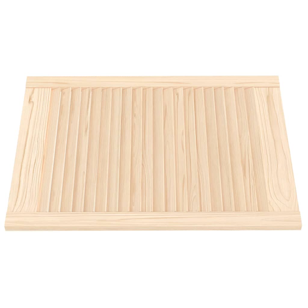 skabslåger 2 stk. 69x49,4 cm lameldesign massivt fyrretræ