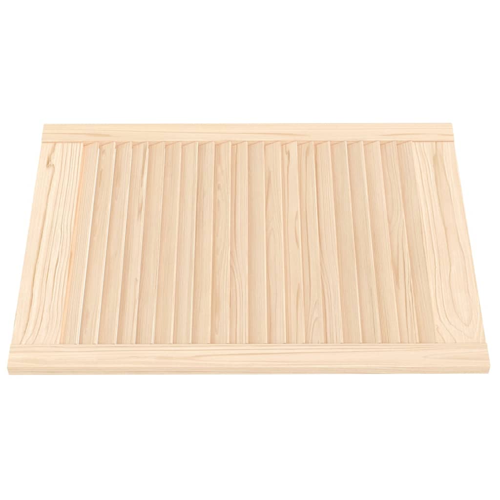 skabslåger 4 stk. 69x49,4 cm lameldesign massivt fyrretræ