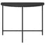 havebord 100x50x75 cm polyrattan sort
