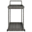 barvogn 100x45x83 cm polyrattan grå