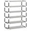 skoskab 60x28x90 stof grå