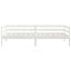 daybed 90x200 cm massivt fyrretræ hvid