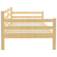 daybed 90x200 cm massivt fyrretræ