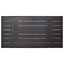 havebord 120x70x66 cm polyrattan sort