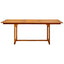 havebord (150-200)x100x75 cm massivt akacietræ