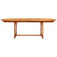 havebord (160-240)x100x75 cm massivt akacietræ