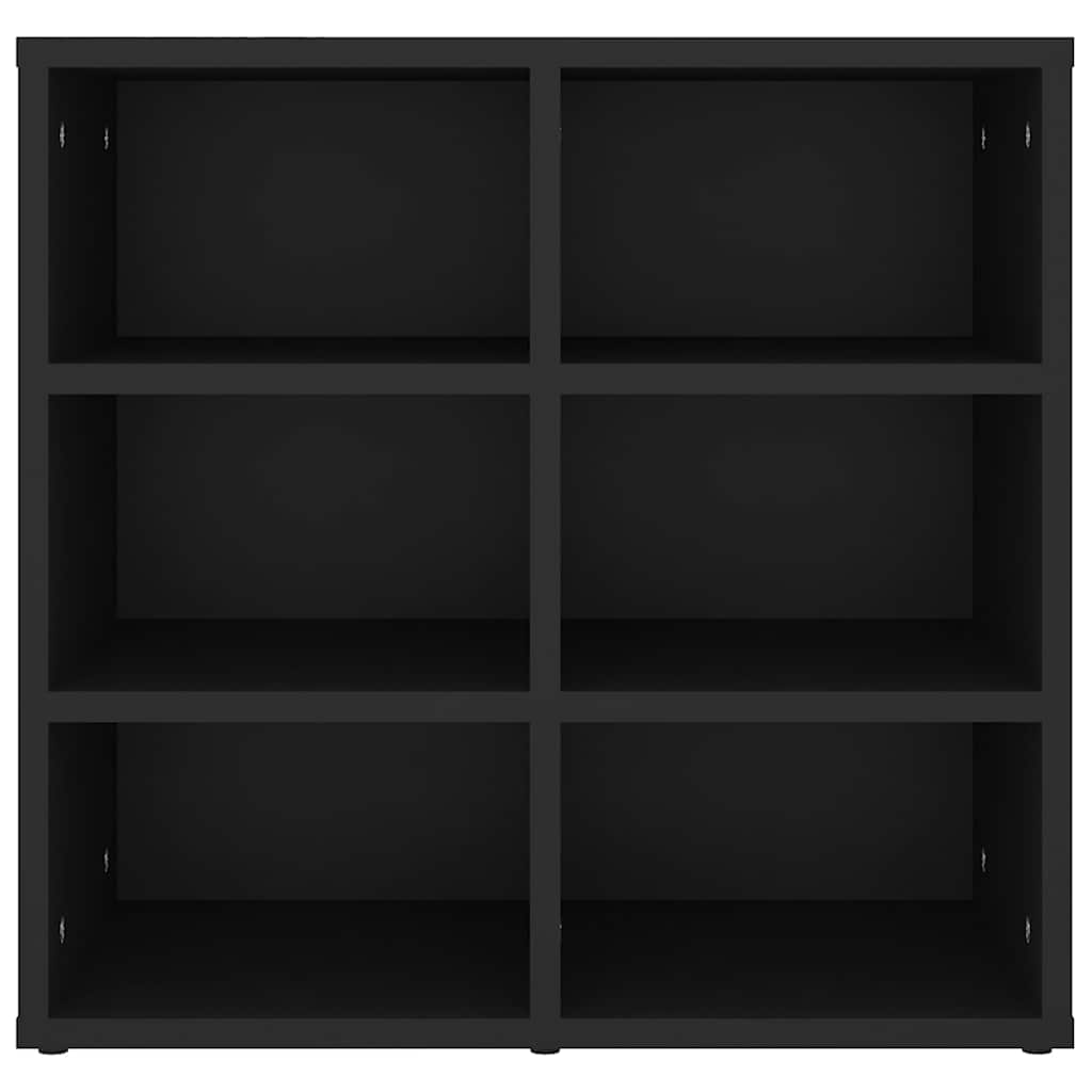 skoreoler 2 stk. 52,5x30x50 cm sort
