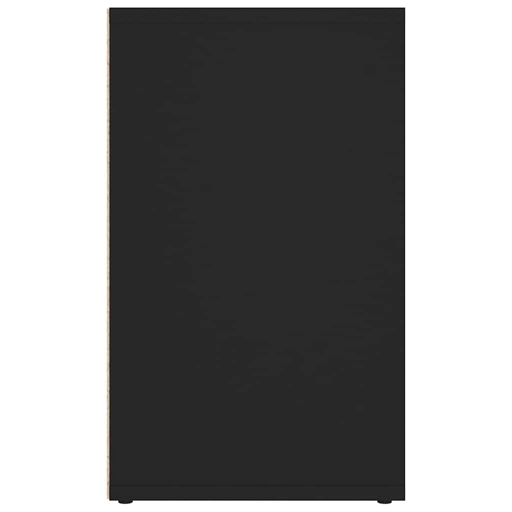 skoreoler 2 stk. 52,5x30x50 cm sort