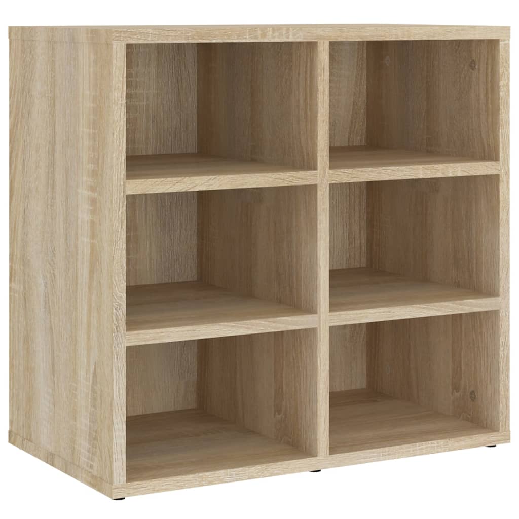 skoreoler 2 stk. 52,5x30x50 cm sonoma-eg