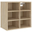 skoreoler 2 stk. 52,5x30x50 cm sonoma-eg
