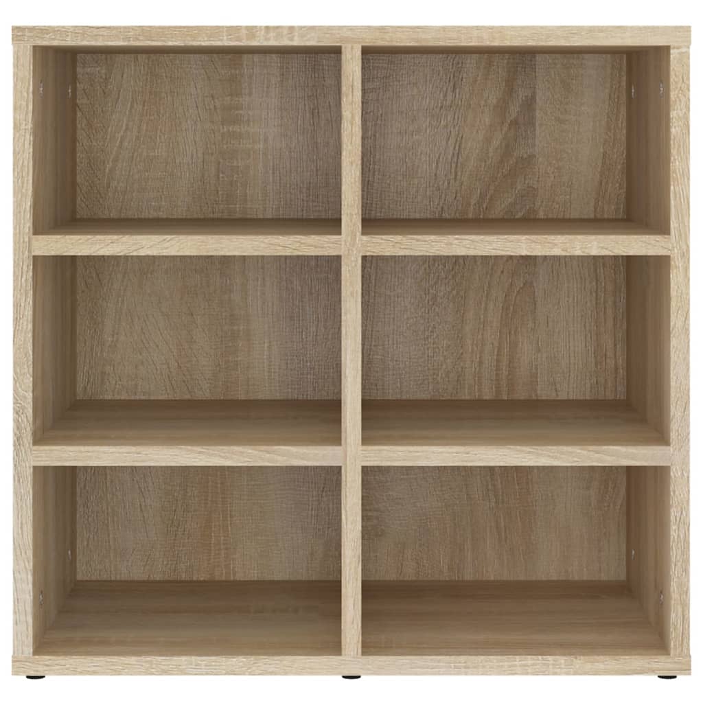 skoreoler 2 stk. 52,5x30x50 cm sonoma-eg