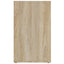 skoreoler 2 stk. 52,5x30x50 cm sonoma-eg