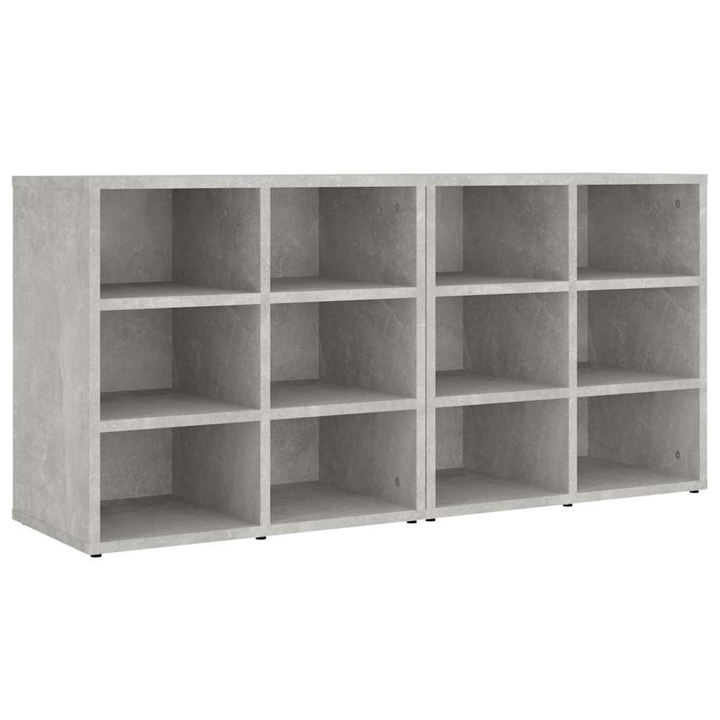 skoreoler 2 stk. 52,5x30x50 cm betongrå