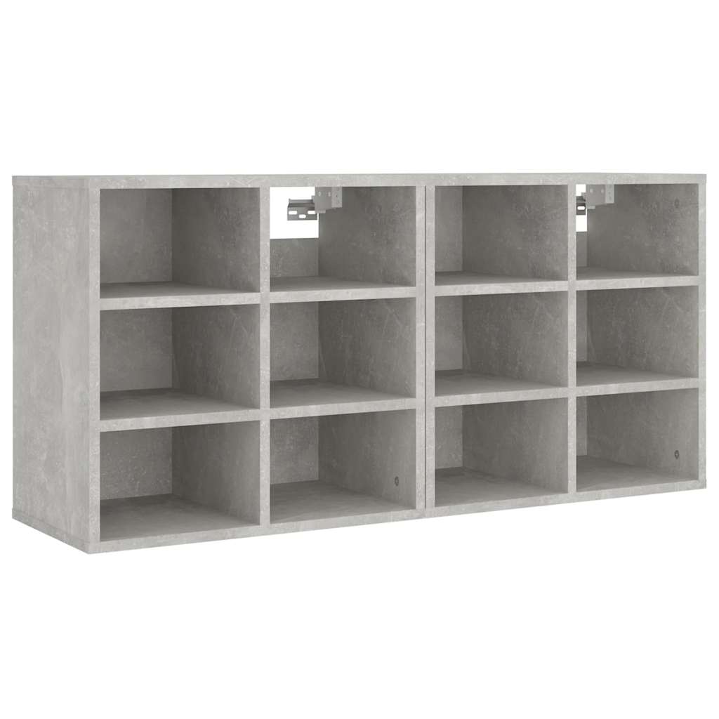 skoreoler 2 stk. 52,5x30x50 cm betongrå