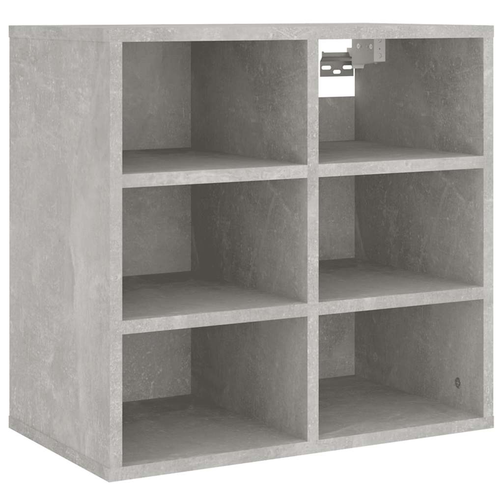 skoreoler 2 stk. 52,5x30x50 cm betongrå