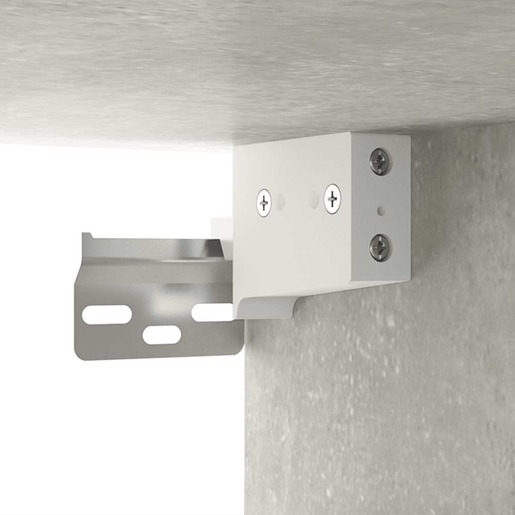 skoreoler 2 stk. 52,5x30x50 cm betongrå