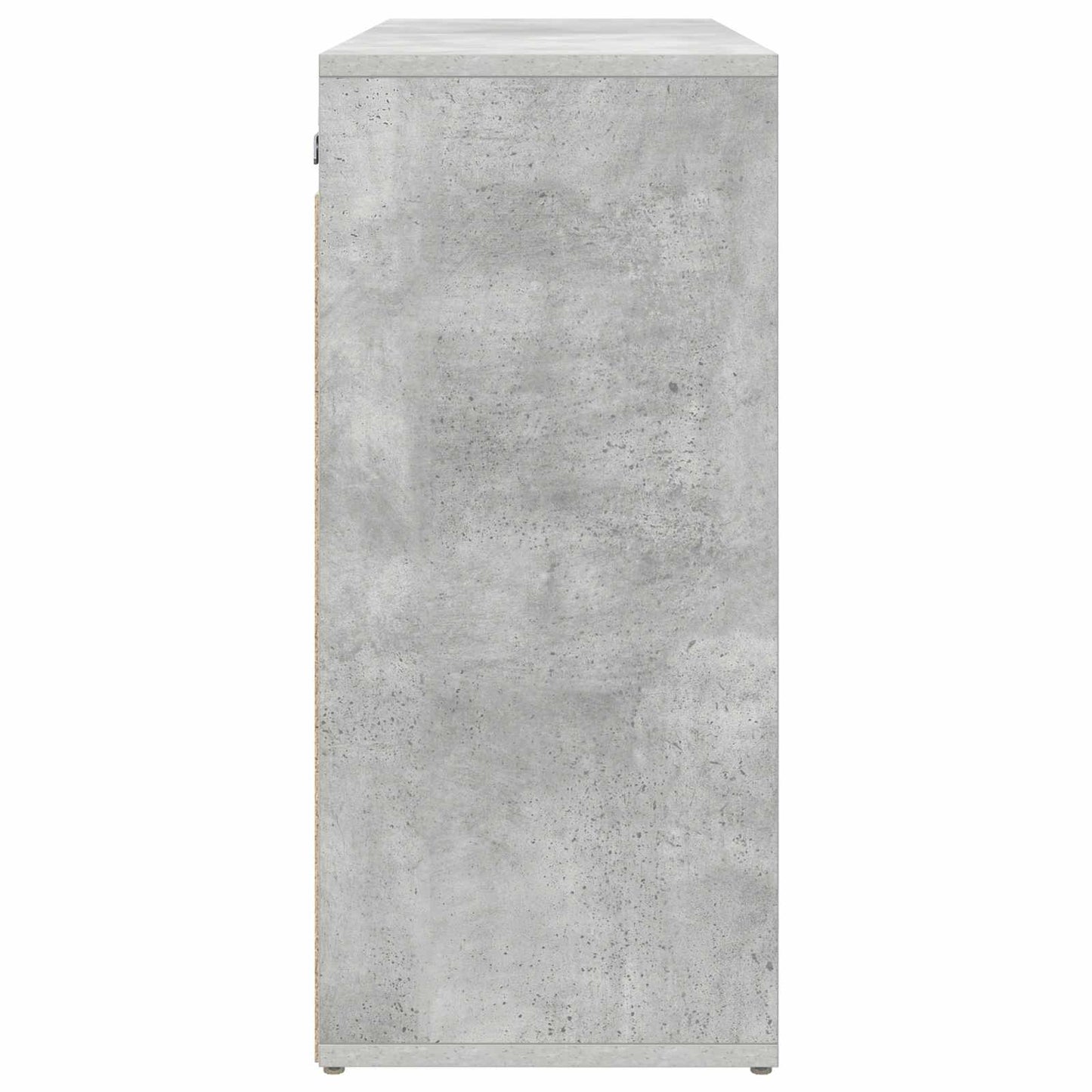 Sko skab med hylde Betongrå 77,5 x 30 x 67 cm Konstrueret træ