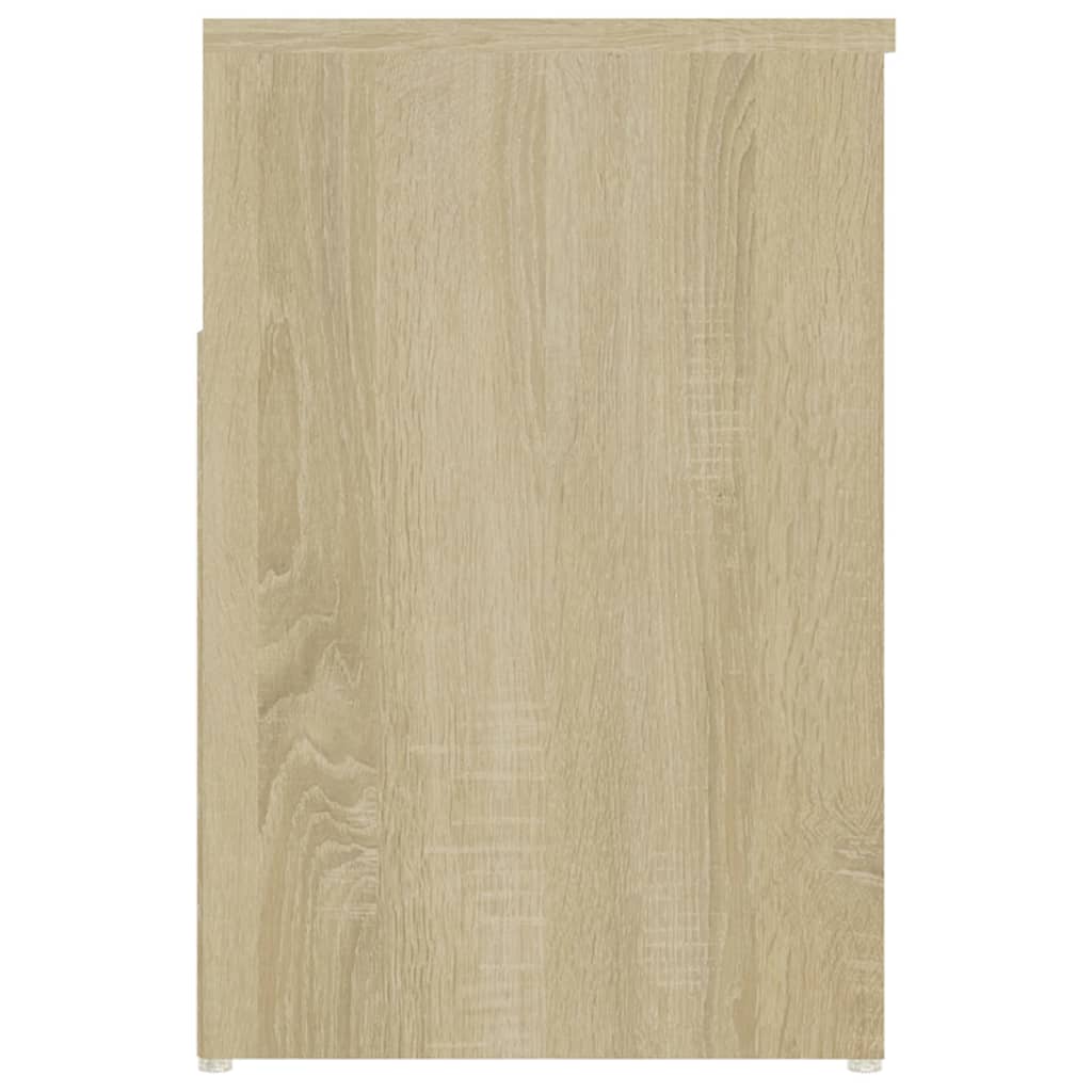 skoreol 80x30x45 cm konstrueret træ sonoma-eg