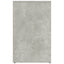 skab 80x40x65 cm konstrueret træ betongrå