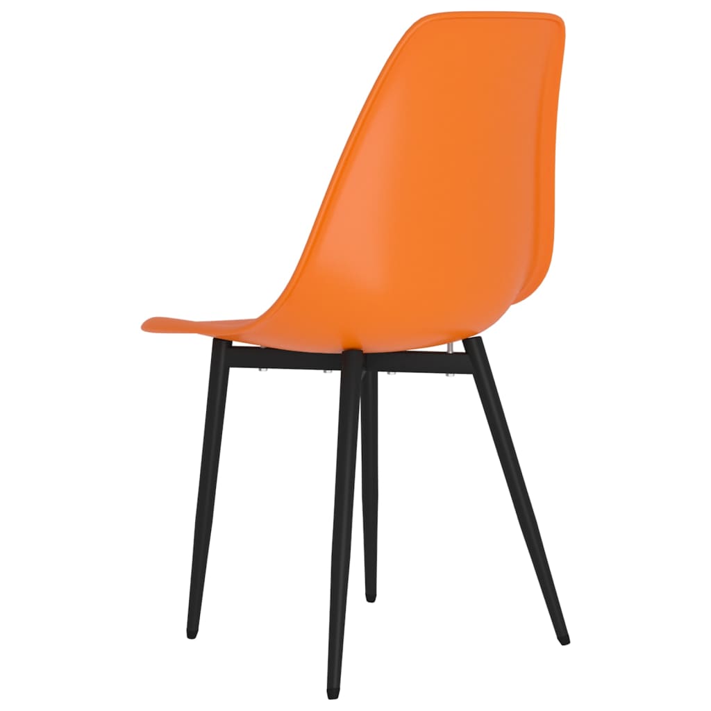 spisebordsstole 2 stk. PP orange
