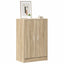 skoskab 60x35x92 cm konstrueret træ sonoma-eg