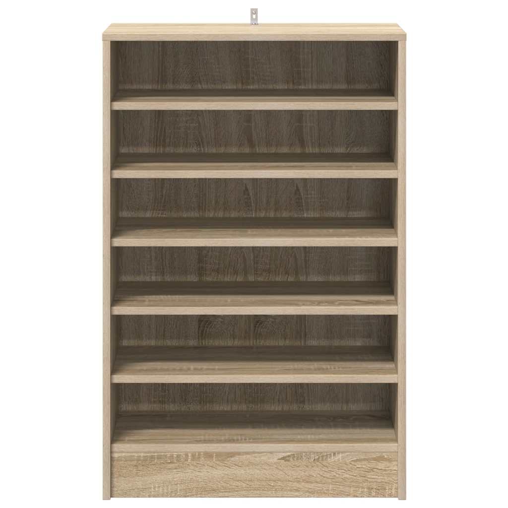 skoreol 60x35x92 cm konstrueret træ sonoma-eg