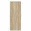 skoskab 32x35x92 cm konstrueret træ sonoma-eg