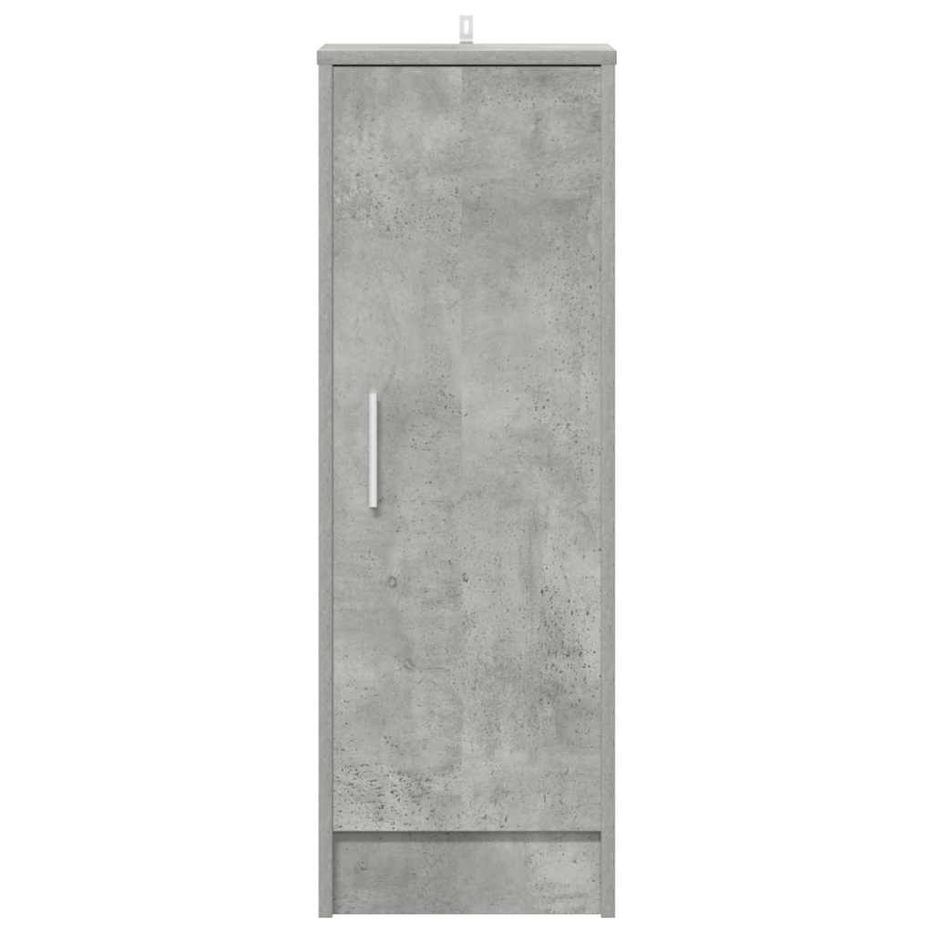 skoskab 32x35x92 cm konstrueret træ betongrå