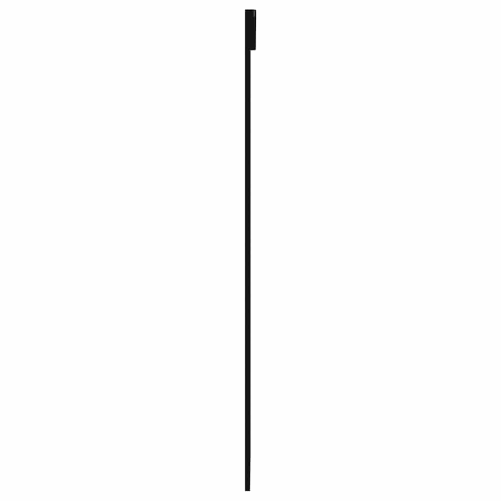 skydedør m. monteringssæt 90x205 cm sikkerhedsglas og aluminium