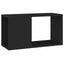 tv-bord 60x24x32 cm konstrueret træ sort