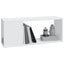 tv-bord 80x24x32 cm konstrueret træ hvid