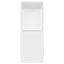 tv-bord 80x24x63 cm konstrueret træ hvid