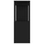 tv-bord 80x24x63 cm konstrueret træ sort