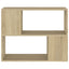 tv-bord 80x24x63 cm konstrueret træ sonoma-eg