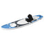 oppusteligt paddleboardsæt 300x76x10 cm havblå
