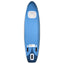oppusteligt paddleboardsæt 360x81x10 cm havblå
