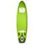 oppusteligt paddleboardsæt 360x81x10 cm grøn